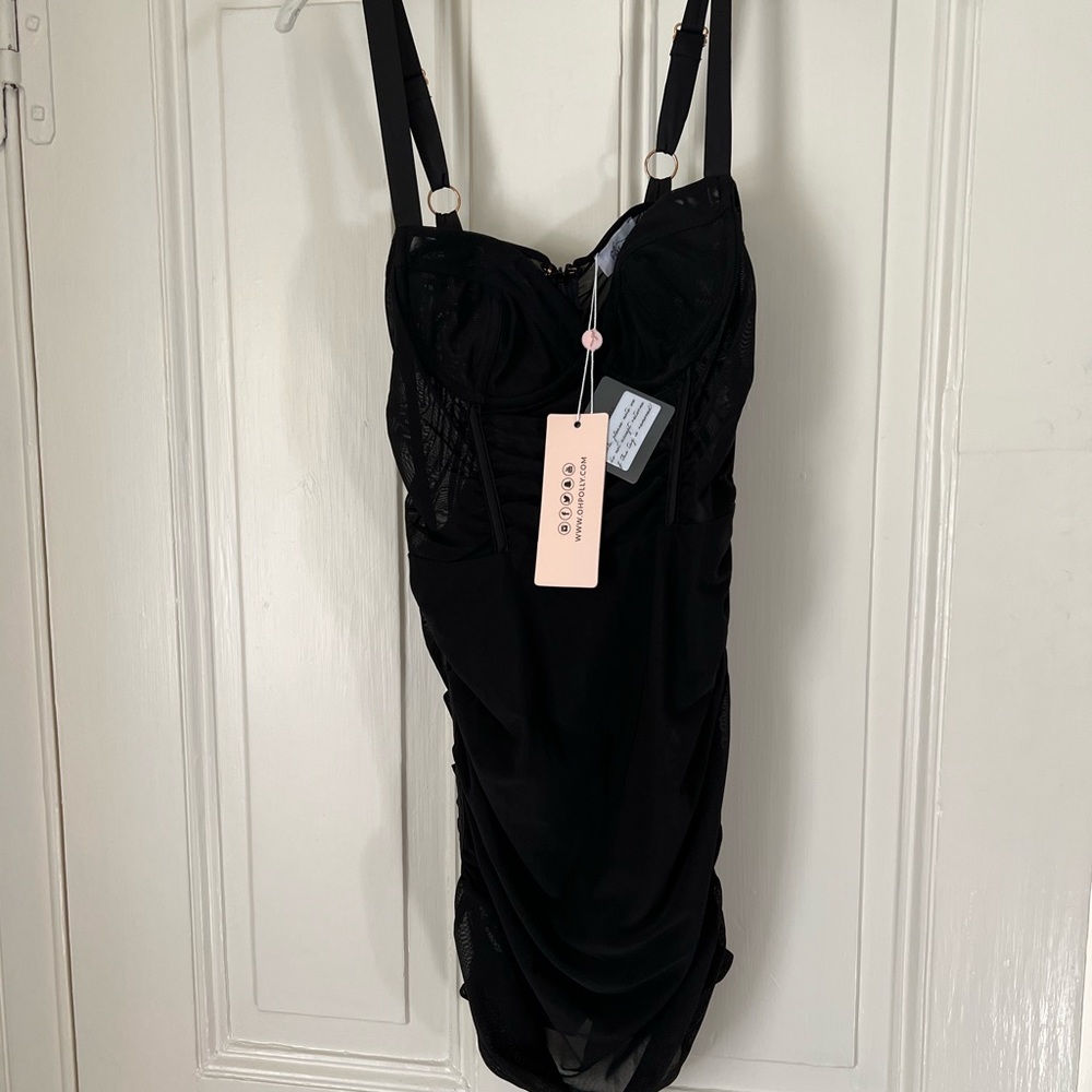 RARE NWT Oh Polly Mesh Dress - Picture 2 of 6